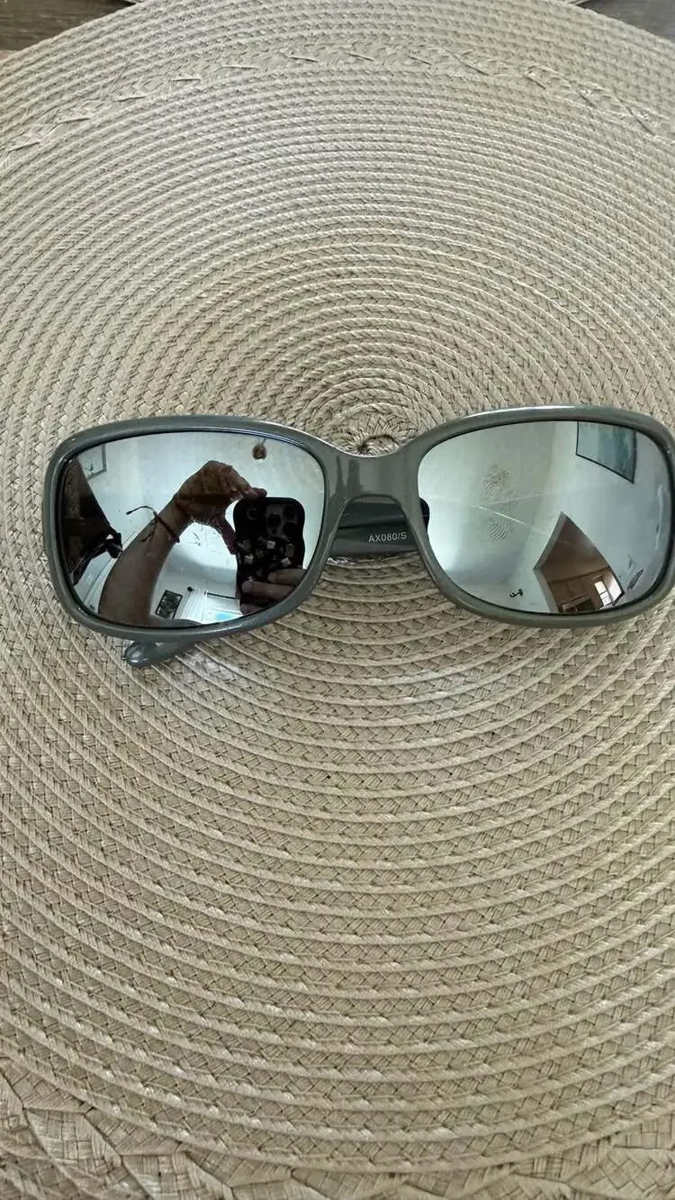 Armani Exchange AX080/S Sunglasses, Green Grey Frame